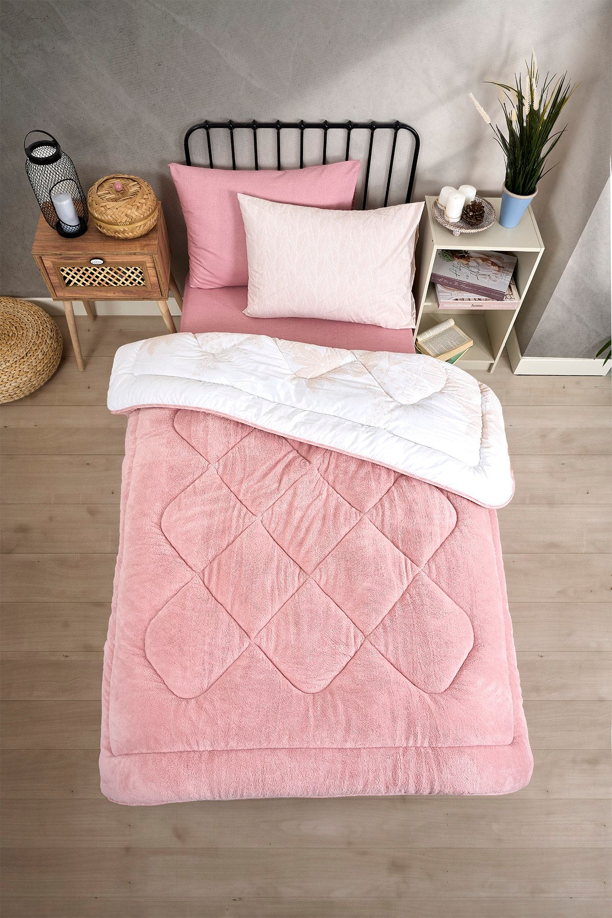 Tek Kişilik Welsoft Yorgan Seti - ALENA PUDRA