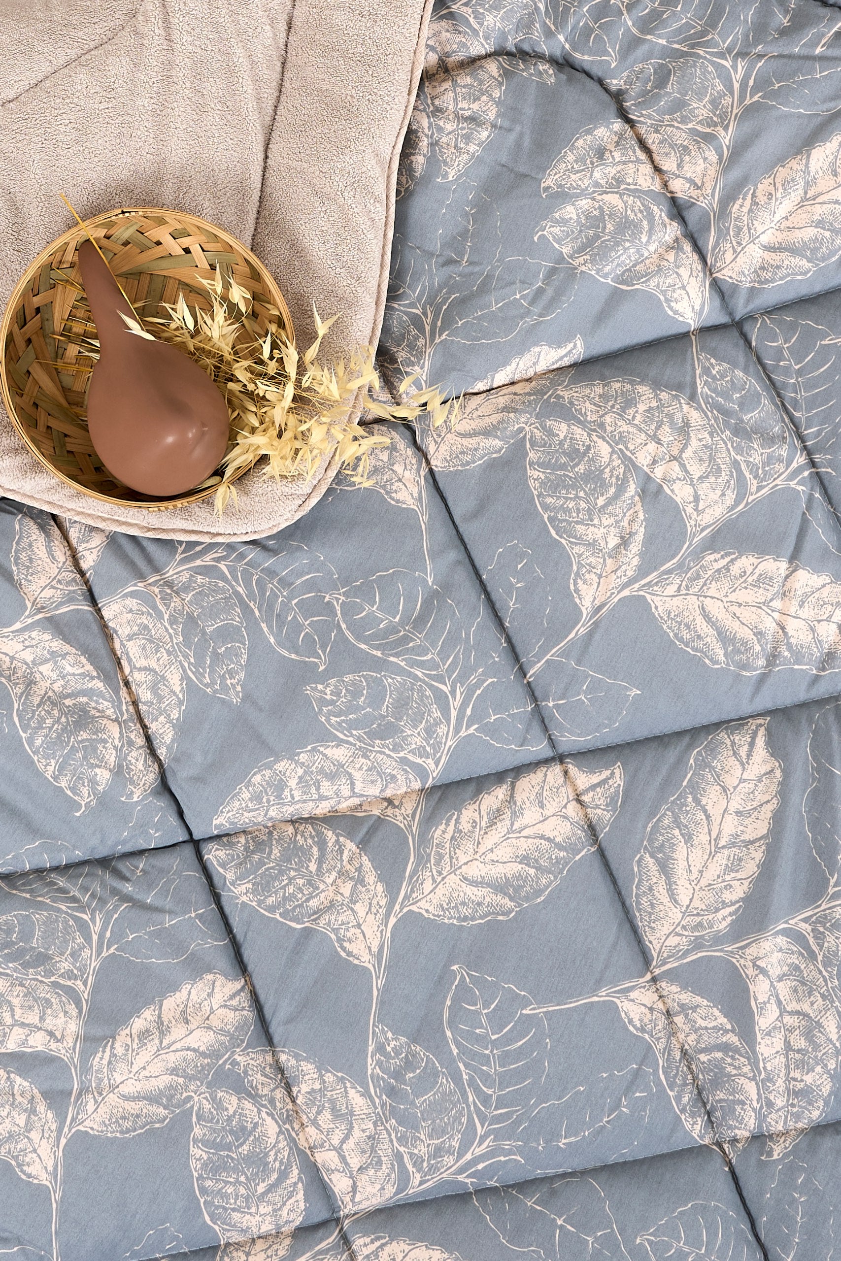 Çift Kişilik Welsoft Yorgan Seti - ARİNA BEJ