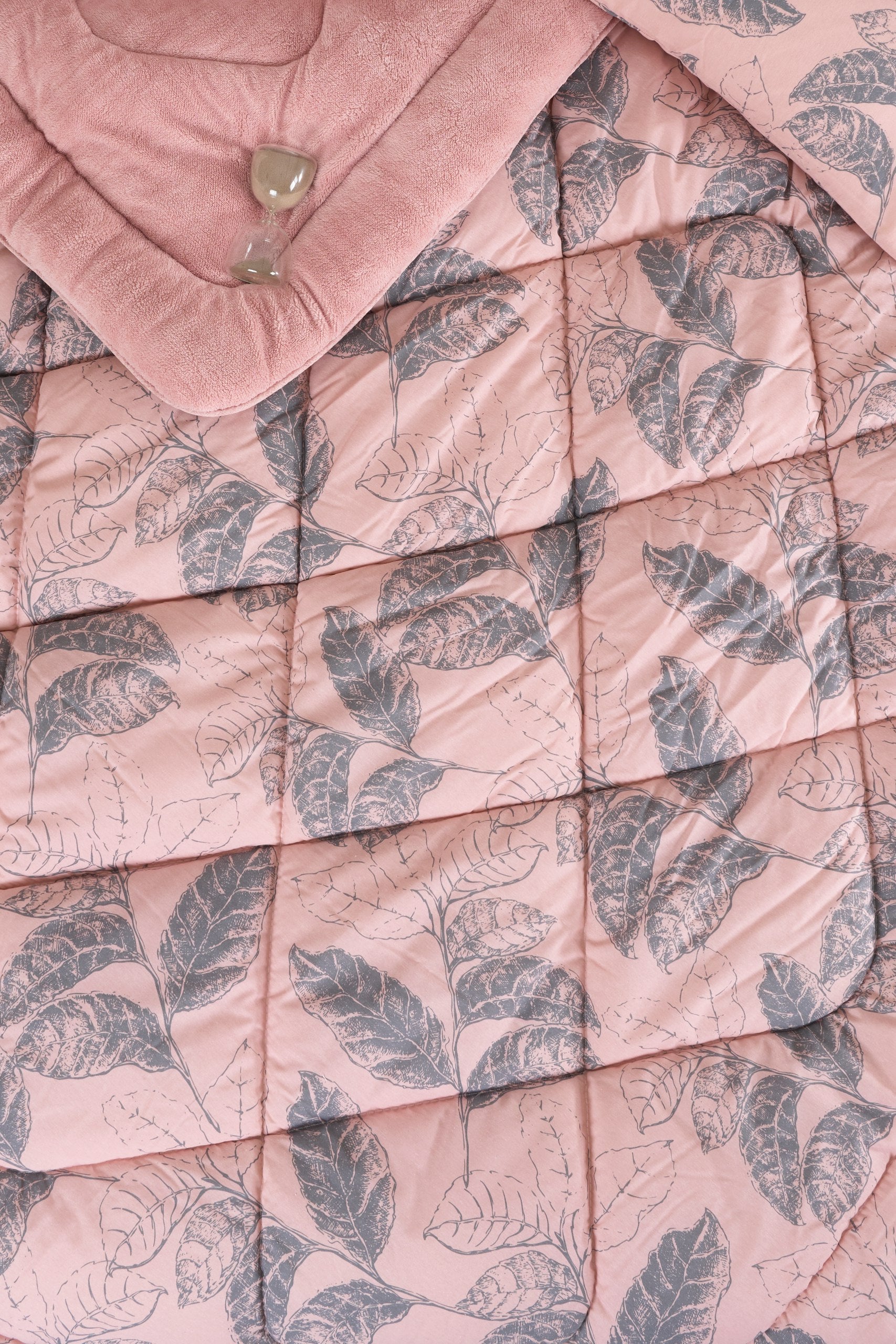 Çift Kişilik Welsoft Yorgan Seti - ARİNA PUDRA