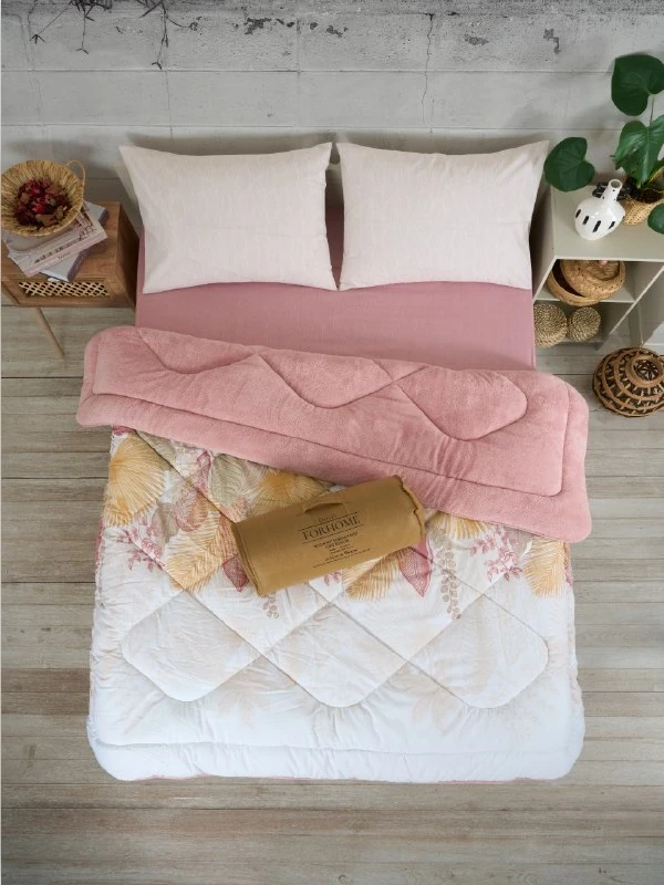 Çift Kişilik Welsoft Yorgan Seti - ALENA PUDRA
