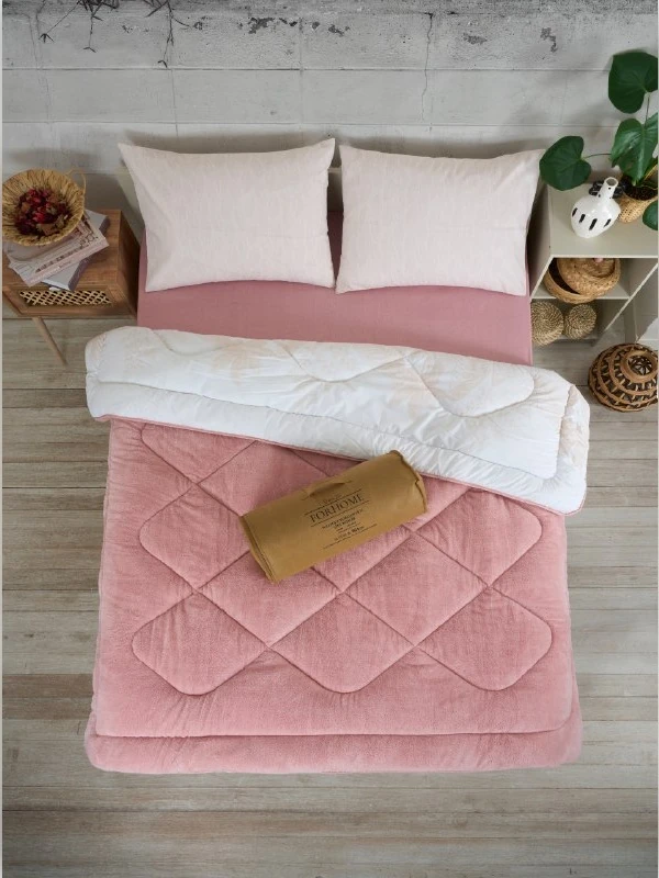 Çift Kişilik Welsoft Yorgan Seti - ALENA PUDRA